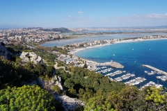 Cagliari dalla Sella del Diavolo