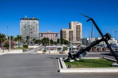 Cagliari Via Roma lato Porto